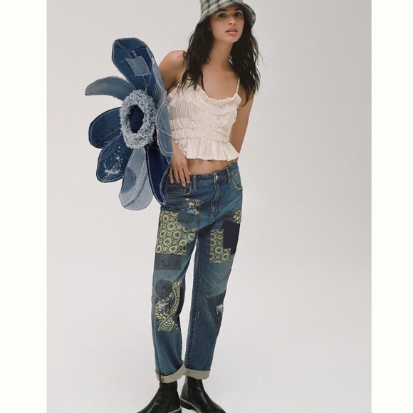 Nwt anthropologie ruched tank black medium - Picture 2 of 7